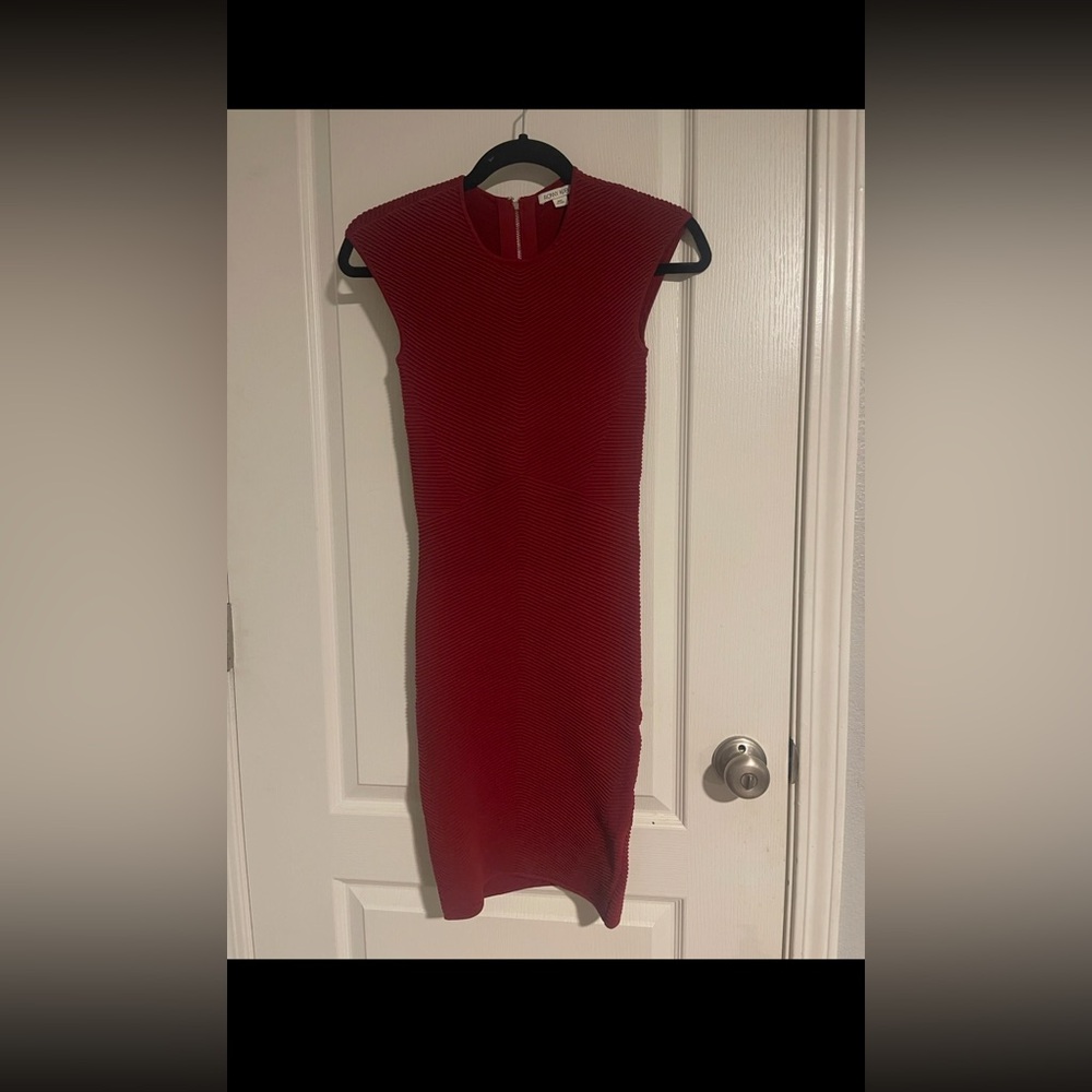 Elegant Red Women's Dress